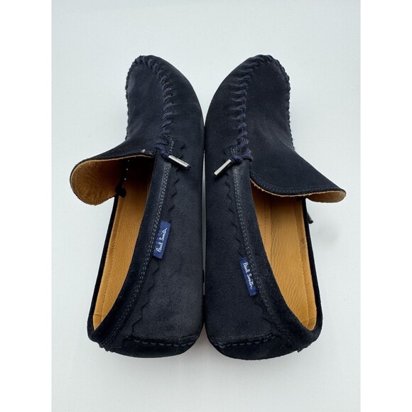 Paul Smith Men’s Navy Suede Loafers Leather Shoes US Size 7 main image 8